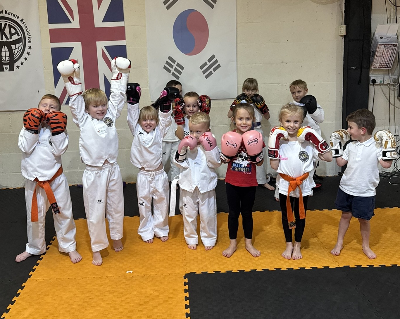 Twin Tigers training