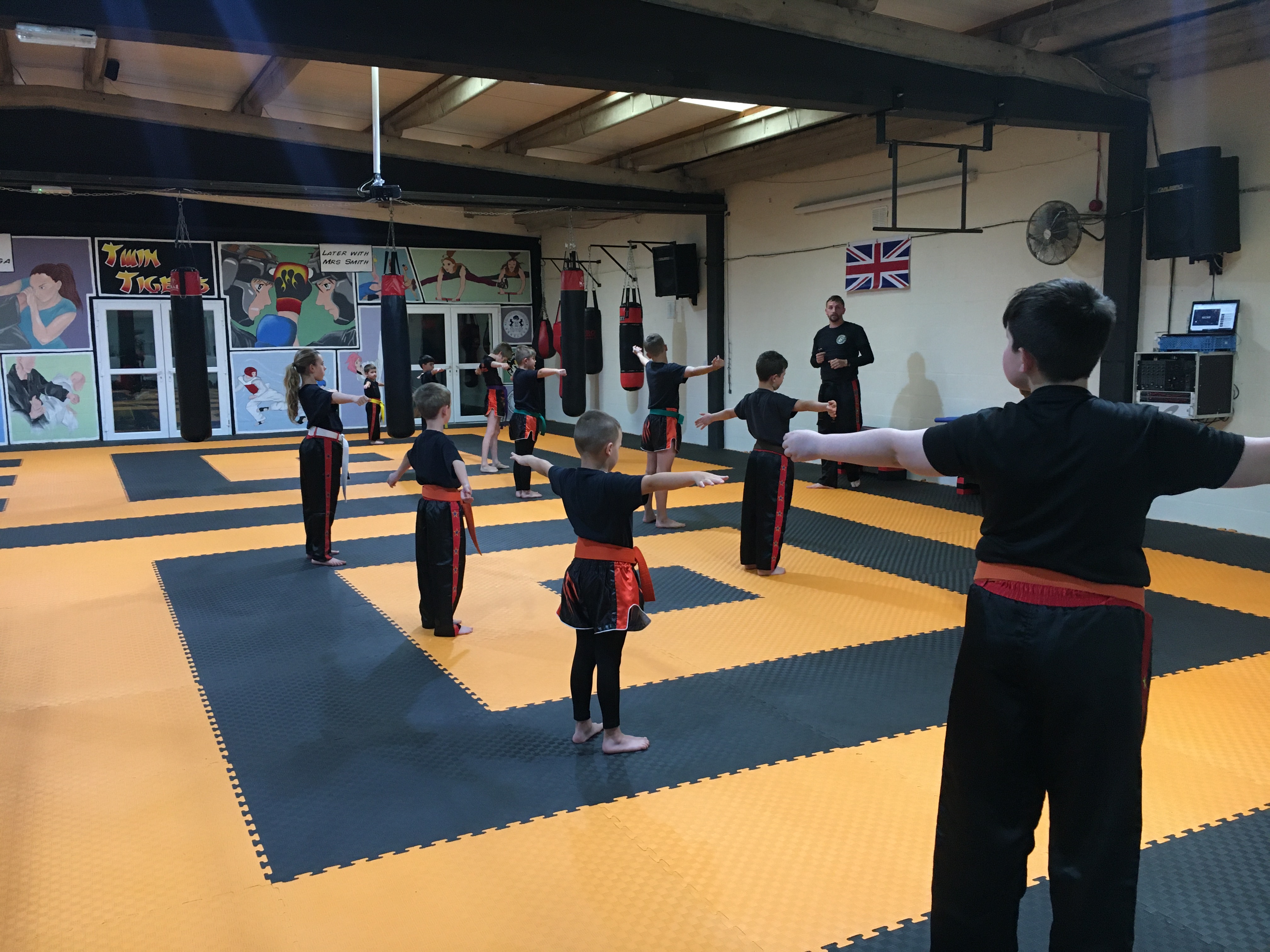 Twin Tigers class training